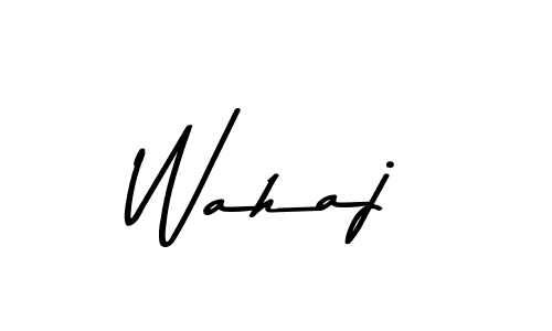 Wahaj stylish signature style. Best Handwritten Sign (Asem Kandis PERSONAL USE) for my name. Handwritten Signature Collection Ideas for my name Wahaj. Wahaj signature style 9 images and pictures png