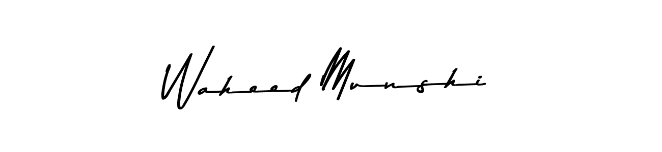 Here are the top 10 professional signature styles for the name Waheed Munshi. These are the best autograph styles you can use for your name. Waheed Munshi signature style 9 images and pictures png