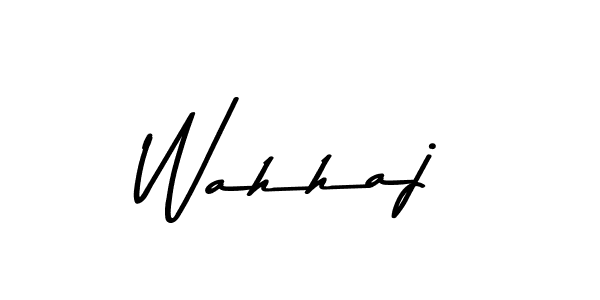 Use a signature maker to create a handwritten signature online. With this signature software, you can design (Asem Kandis PERSONAL USE) your own signature for name Wahhaj. Wahhaj signature style 9 images and pictures png