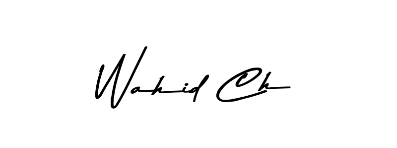 This is the best signature style for the Wahid Ch name. Also you like these signature font (Asem Kandis PERSONAL USE). Mix name signature. Wahid Ch signature style 9 images and pictures png