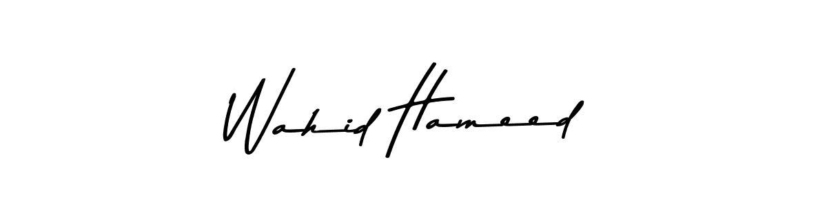 It looks lik you need a new signature style for name Wahid Hameed. Design unique handwritten (Asem Kandis PERSONAL USE) signature with our free signature maker in just a few clicks. Wahid Hameed signature style 9 images and pictures png