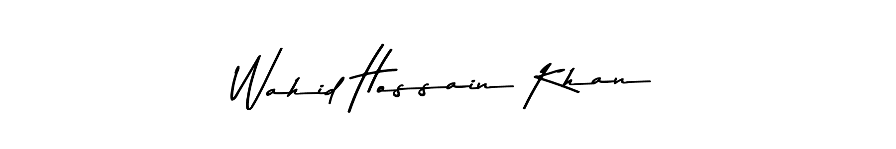 Make a beautiful signature design for name Wahid Hossain Khan. With this signature (Asem Kandis PERSONAL USE) style, you can create a handwritten signature for free. Wahid Hossain Khan signature style 9 images and pictures png