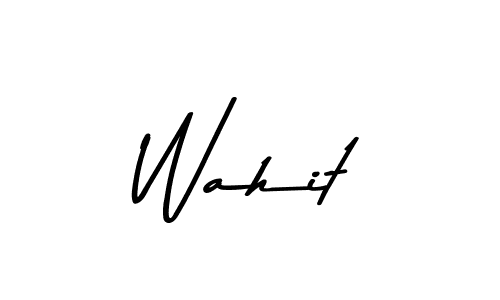 You should practise on your own different ways (Asem Kandis PERSONAL USE) to write your name (Wahit) in signature. don't let someone else do it for you. Wahit signature style 9 images and pictures png