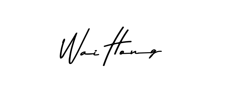 You can use this online signature creator to create a handwritten signature for the name Wai Hong. This is the best online autograph maker. Wai Hong signature style 9 images and pictures png