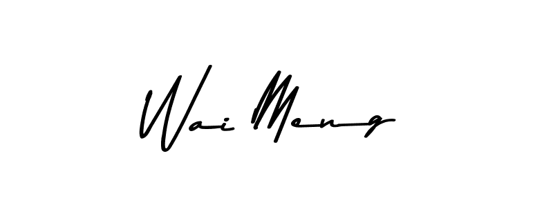 Also You can easily find your signature by using the search form. We will create Wai Meng name handwritten signature images for you free of cost using Asem Kandis PERSONAL USE sign style. Wai Meng signature style 9 images and pictures png