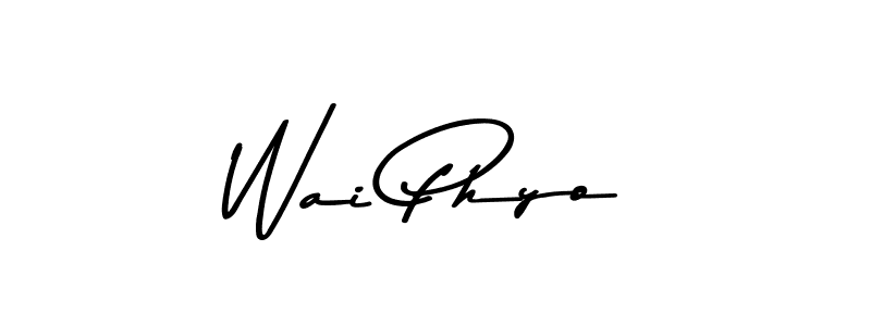 Here are the top 10 professional signature styles for the name Wai Phyo. These are the best autograph styles you can use for your name. Wai Phyo signature style 9 images and pictures png