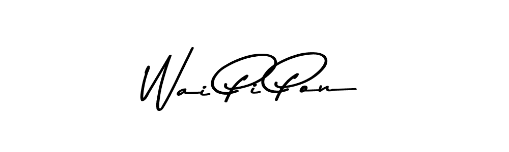 Make a beautiful signature design for name Wai Pi Pon. With this signature (Asem Kandis PERSONAL USE) style, you can create a handwritten signature for free. Wai Pi Pon signature style 9 images and pictures png