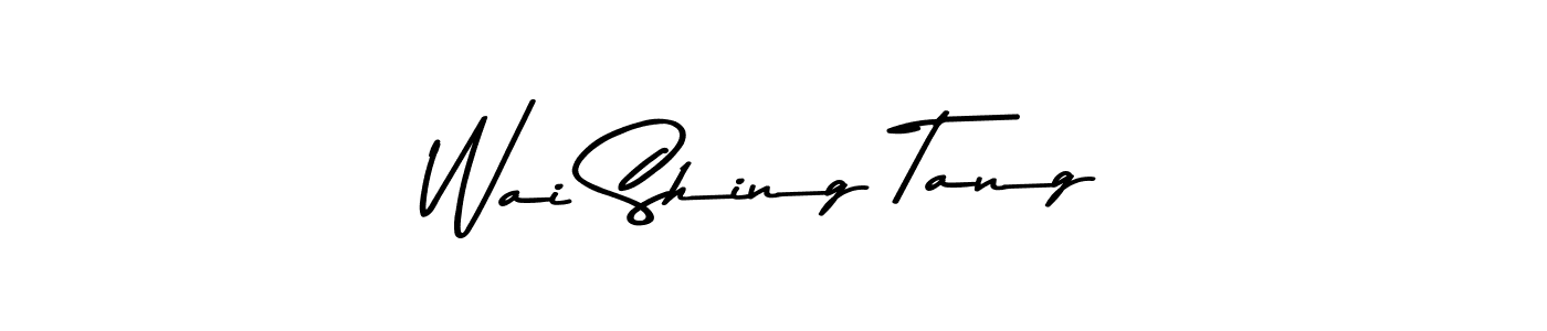 How to make Wai Shing Tang name signature. Use Asem Kandis PERSONAL USE style for creating short signs online. This is the latest handwritten sign. Wai Shing Tang signature style 9 images and pictures png