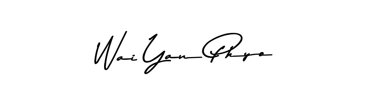 Similarly Asem Kandis PERSONAL USE is the best handwritten signature design. Signature creator online .You can use it as an online autograph creator for name Wai Yan Phyo. Wai Yan Phyo signature style 9 images and pictures png