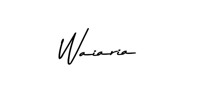 Make a short Waiaria signature style. Manage your documents anywhere anytime using Asem Kandis PERSONAL USE. Create and add eSignatures, submit forms, share and send files easily. Waiaria signature style 9 images and pictures png