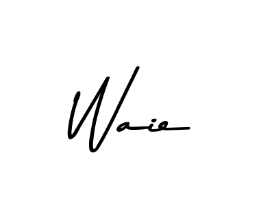 Here are the top 10 professional signature styles for the name Waie. These are the best autograph styles you can use for your name. Waie signature style 9 images and pictures png