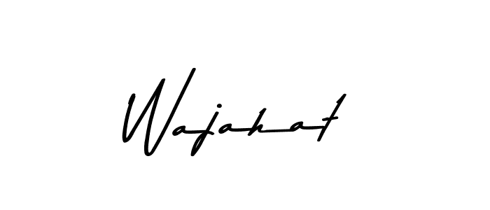 Wajahat stylish signature style. Best Handwritten Sign (Asem Kandis PERSONAL USE) for my name. Handwritten Signature Collection Ideas for my name Wajahat. Wajahat signature style 9 images and pictures png