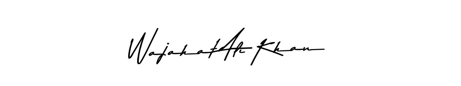 Wajahat Ali Khan stylish signature style. Best Handwritten Sign (Asem Kandis PERSONAL USE) for my name. Handwritten Signature Collection Ideas for my name Wajahat Ali Khan. Wajahat Ali Khan signature style 9 images and pictures png