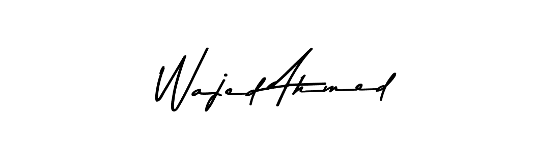 Wajed Ahmed stylish signature style. Best Handwritten Sign (Asem Kandis PERSONAL USE) for my name. Handwritten Signature Collection Ideas for my name Wajed Ahmed. Wajed Ahmed signature style 9 images and pictures png
