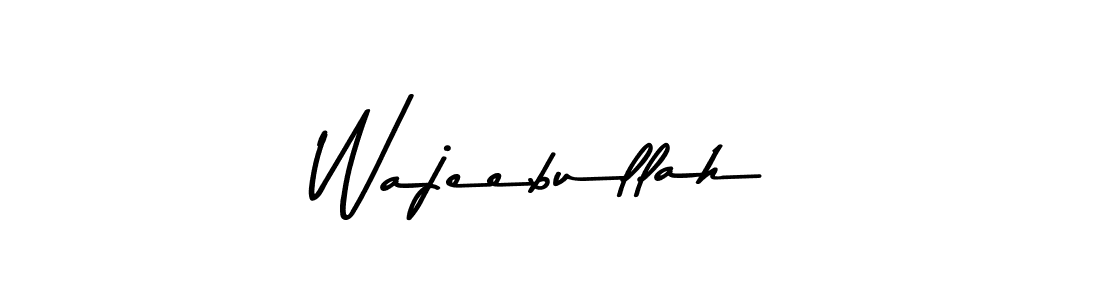 How to Draw Wajeebullah signature style? Asem Kandis PERSONAL USE is a latest design signature styles for name Wajeebullah. Wajeebullah signature style 9 images and pictures png