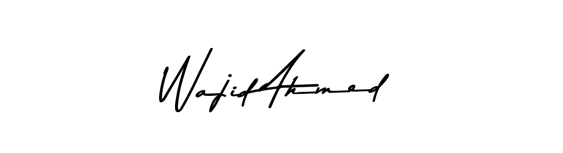 Here are the top 10 professional signature styles for the name Wajid Ahmed. These are the best autograph styles you can use for your name. Wajid Ahmed signature style 9 images and pictures png