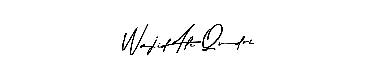 This is the best signature style for the Wajid Ali Qudri name. Also you like these signature font (Asem Kandis PERSONAL USE). Mix name signature. Wajid Ali Qudri signature style 9 images and pictures png
