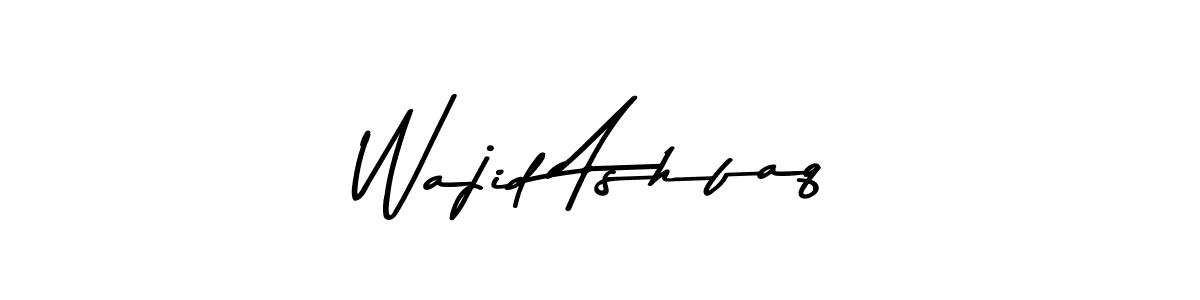 The best way (Asem Kandis PERSONAL USE) to make a short signature is to pick only two or three words in your name. The name Wajid Ashfaq include a total of six letters. For converting this name. Wajid Ashfaq signature style 9 images and pictures png