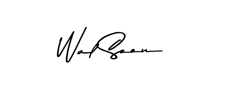 It looks lik you need a new signature style for name Wal Soon. Design unique handwritten (Asem Kandis PERSONAL USE) signature with our free signature maker in just a few clicks. Wal Soon signature style 9 images and pictures png