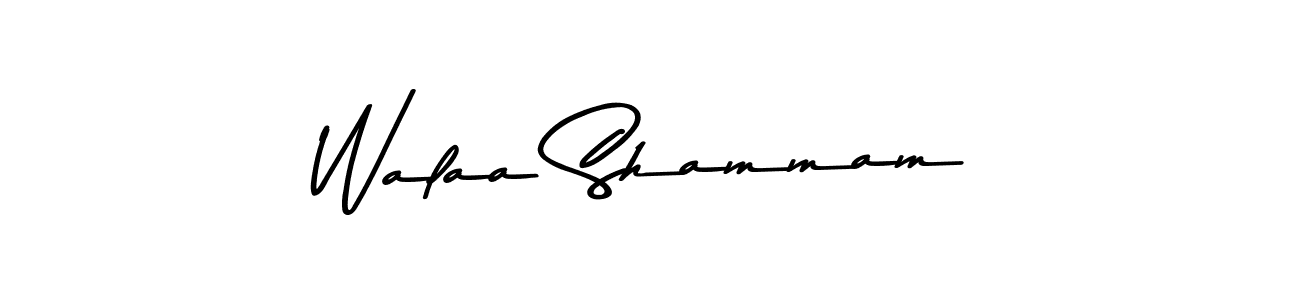 The best way (Asem Kandis PERSONAL USE) to make a short signature is to pick only two or three words in your name. The name Walaa Shammam include a total of six letters. For converting this name. Walaa Shammam signature style 9 images and pictures png