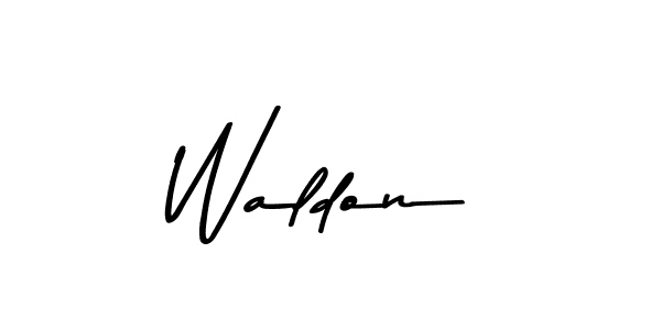 How to make Waldon signature? Asem Kandis PERSONAL USE is a professional autograph style. Create handwritten signature for Waldon name. Waldon signature style 9 images and pictures png