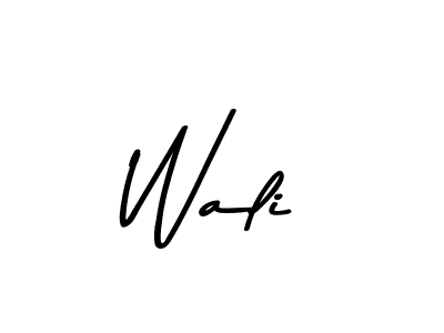 You should practise on your own different ways (Asem Kandis PERSONAL USE) to write your name (Wali) in signature. don't let someone else do it for you. Wali signature style 9 images and pictures png