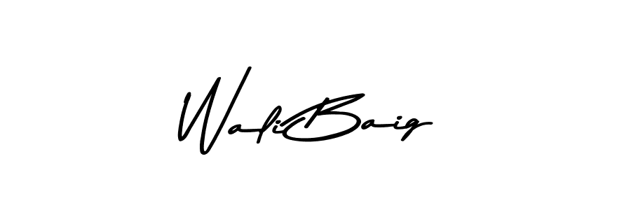 Also You can easily find your signature by using the search form. We will create Wali Baig name handwritten signature images for you free of cost using Asem Kandis PERSONAL USE sign style. Wali Baig signature style 9 images and pictures png