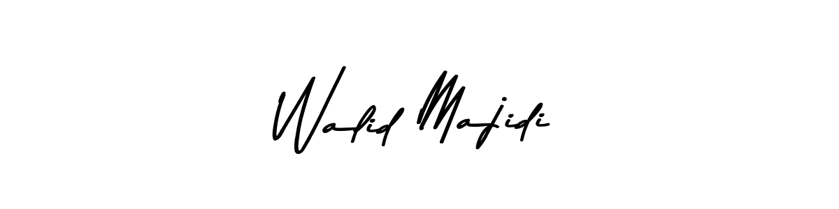 Create a beautiful signature design for name Walid Majidi. With this signature (Asem Kandis PERSONAL USE) fonts, you can make a handwritten signature for free. Walid Majidi signature style 9 images and pictures png