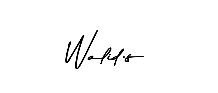 Make a beautiful signature design for name Walid.s. Use this online signature maker to create a handwritten signature for free. Walid.s signature style 9 images and pictures png