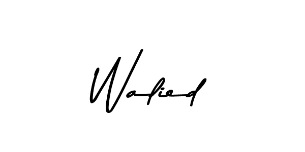 Walied stylish signature style. Best Handwritten Sign (Asem Kandis PERSONAL USE) for my name. Handwritten Signature Collection Ideas for my name Walied. Walied signature style 9 images and pictures png