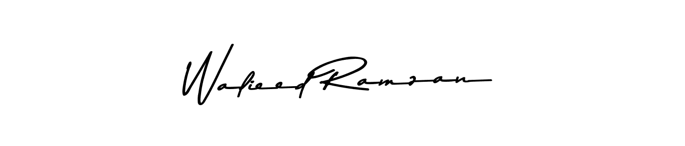 Make a short Walieed Ramzan signature style. Manage your documents anywhere anytime using Asem Kandis PERSONAL USE. Create and add eSignatures, submit forms, share and send files easily. Walieed Ramzan signature style 9 images and pictures png
