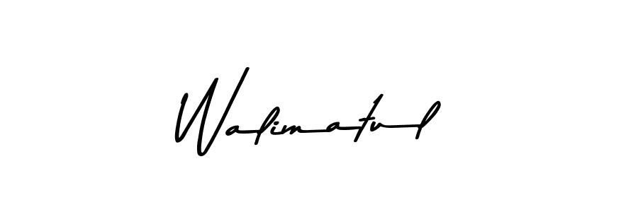 Design your own signature with our free online signature maker. With this signature software, you can create a handwritten (Asem Kandis PERSONAL USE) signature for name Walimatul. Walimatul signature style 9 images and pictures png