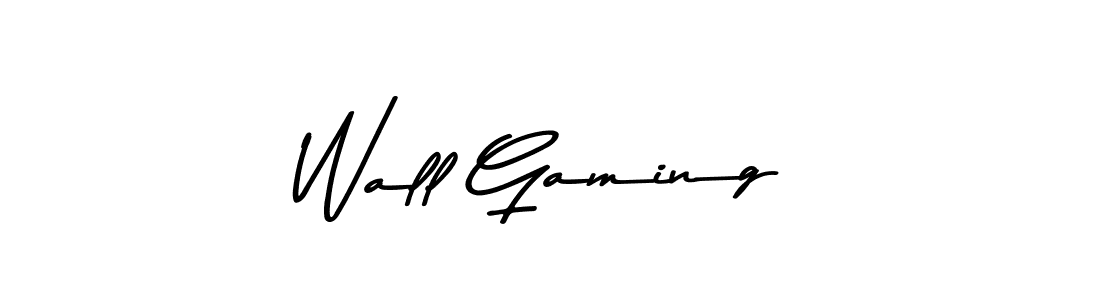 Similarly Asem Kandis PERSONAL USE is the best handwritten signature design. Signature creator online .You can use it as an online autograph creator for name Wall Gaming. Wall Gaming signature style 9 images and pictures png