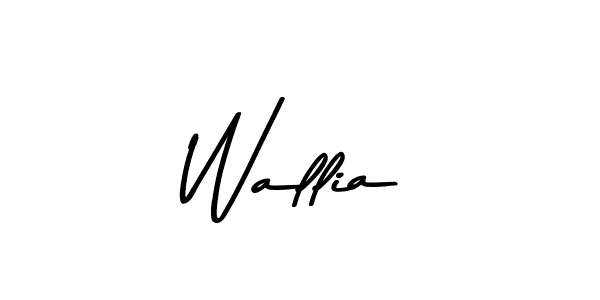 Here are the top 10 professional signature styles for the name Wallia. These are the best autograph styles you can use for your name. Wallia signature style 9 images and pictures png