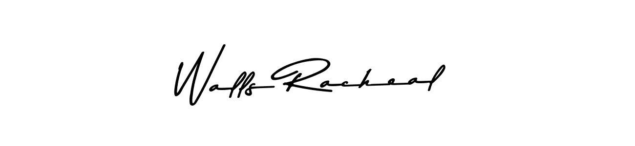 You can use this online signature creator to create a handwritten signature for the name Walls Racheal. This is the best online autograph maker. Walls Racheal signature style 9 images and pictures png