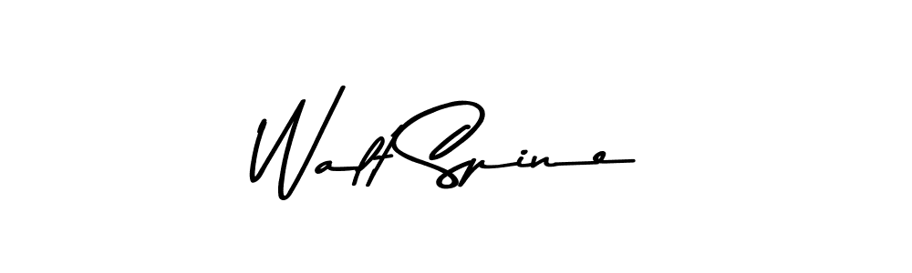 Here are the top 10 professional signature styles for the name Walt Spine. These are the best autograph styles you can use for your name. Walt Spine signature style 9 images and pictures png