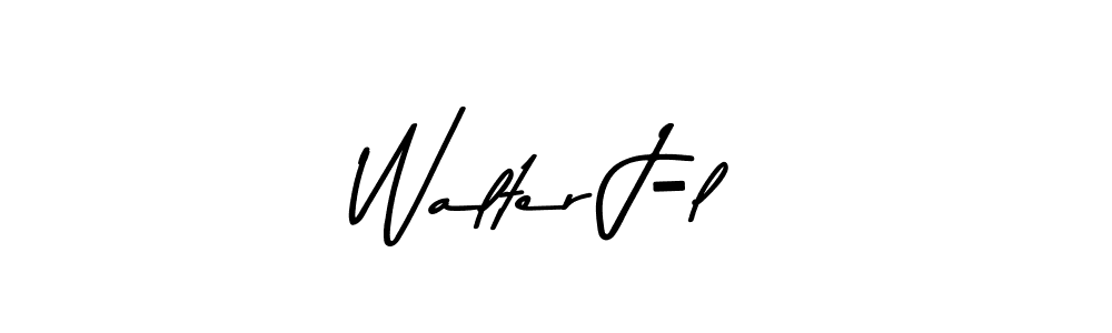 Similarly Asem Kandis PERSONAL USE is the best handwritten signature design. Signature creator online .You can use it as an online autograph creator for name Walter J-l. Walter J-l signature style 9 images and pictures png