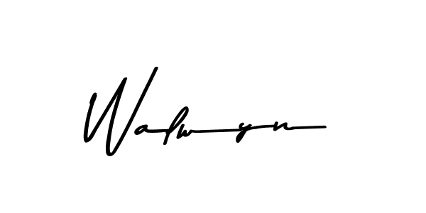 Asem Kandis PERSONAL USE is a professional signature style that is perfect for those who want to add a touch of class to their signature. It is also a great choice for those who want to make their signature more unique. Get Walwyn name to fancy signature for free. Walwyn signature style 9 images and pictures png