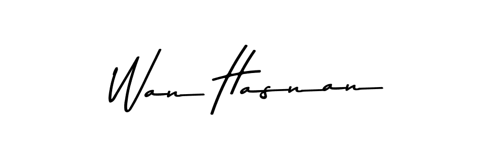 This is the best signature style for the Wan Hasnan name. Also you like these signature font (Asem Kandis PERSONAL USE). Mix name signature. Wan Hasnan signature style 9 images and pictures png