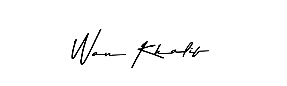 Asem Kandis PERSONAL USE is a professional signature style that is perfect for those who want to add a touch of class to their signature. It is also a great choice for those who want to make their signature more unique. Get Wan Khalif name to fancy signature for free. Wan Khalif signature style 9 images and pictures png
