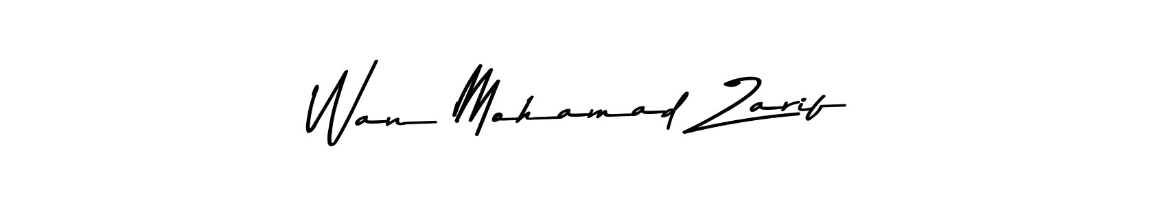 Similarly Asem Kandis PERSONAL USE is the best handwritten signature design. Signature creator online .You can use it as an online autograph creator for name Wan Mohamad Zarif. Wan Mohamad Zarif signature style 9 images and pictures png