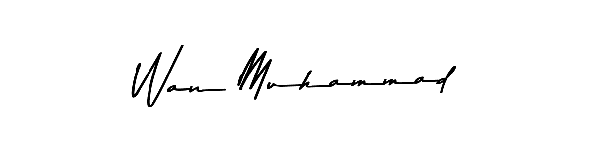 Check out images of Autograph of Wan Muhammad name. Actor Wan Muhammad Signature Style. Asem Kandis PERSONAL USE is a professional sign style online. Wan Muhammad signature style 9 images and pictures png