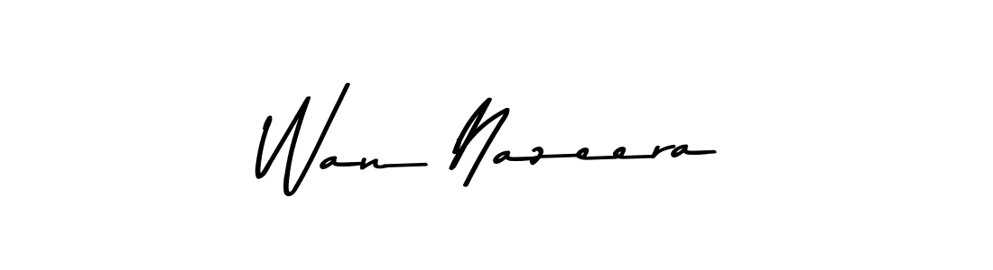 You can use this online signature creator to create a handwritten signature for the name Wan Nazeera. This is the best online autograph maker. Wan Nazeera signature style 9 images and pictures png