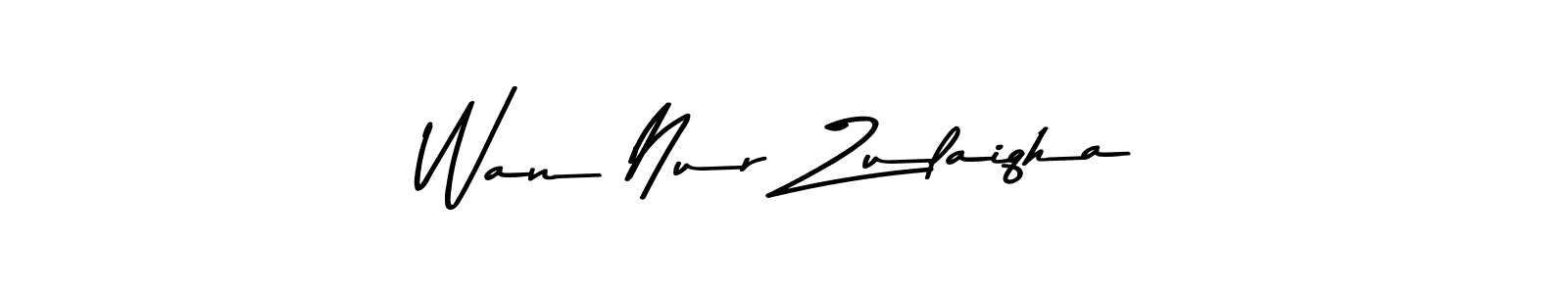 It looks lik you need a new signature style for name Wan Nur Zulaiqha. Design unique handwritten (Asem Kandis PERSONAL USE) signature with our free signature maker in just a few clicks. Wan Nur Zulaiqha signature style 9 images and pictures png