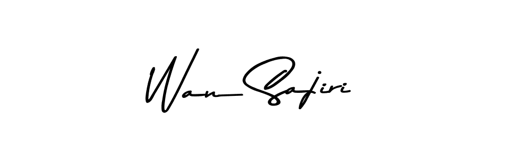 Here are the top 10 professional signature styles for the name Wan Sajiri. These are the best autograph styles you can use for your name. Wan Sajiri signature style 9 images and pictures png