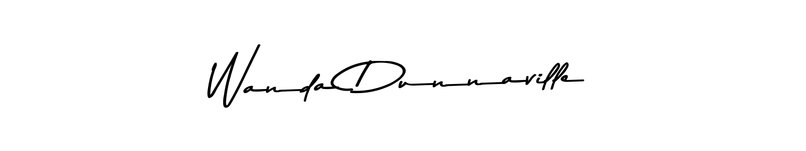 You should practise on your own different ways (Asem Kandis PERSONAL USE) to write your name (Wanda Dunnaville) in signature. don't let someone else do it for you. Wanda Dunnaville signature style 9 images and pictures png