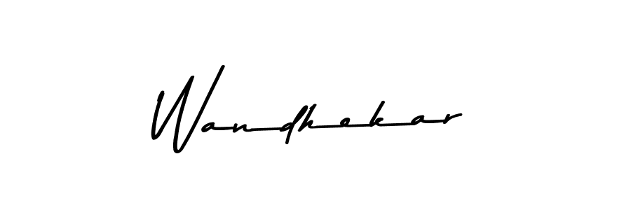 This is the best signature style for the Wandhekar name. Also you like these signature font (Asem Kandis PERSONAL USE). Mix name signature. Wandhekar signature style 9 images and pictures png