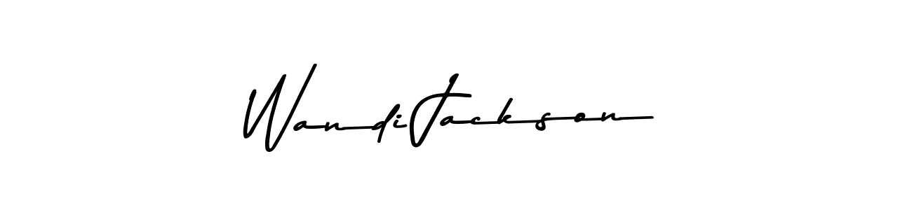 Similarly Asem Kandis PERSONAL USE is the best handwritten signature design. Signature creator online .You can use it as an online autograph creator for name Wandi Jackson. Wandi Jackson signature style 9 images and pictures png