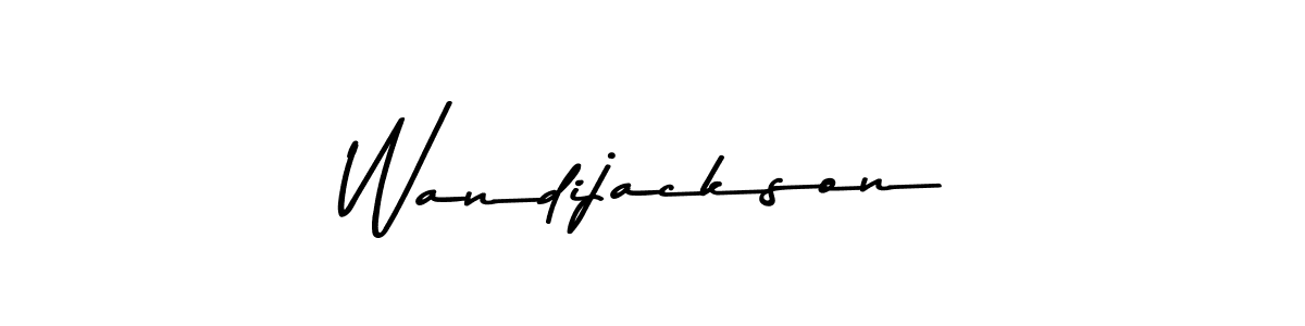 Asem Kandis PERSONAL USE is a professional signature style that is perfect for those who want to add a touch of class to their signature. It is also a great choice for those who want to make their signature more unique. Get Wandijackson name to fancy signature for free. Wandijackson signature style 9 images and pictures png