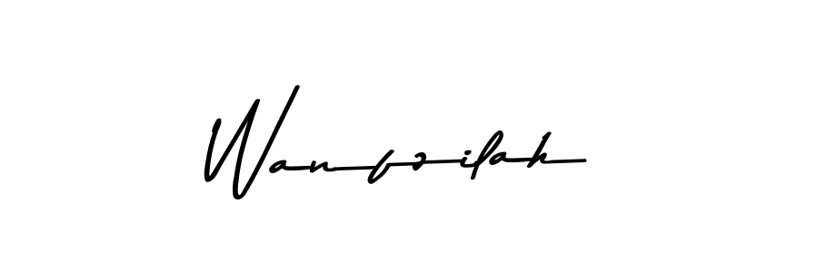 Make a beautiful signature design for name Wanfzilah. Use this online signature maker to create a handwritten signature for free. Wanfzilah signature style 9 images and pictures png